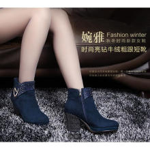 Warm casual sexy segurança botas protectoras sapatos para mulheres e meninas